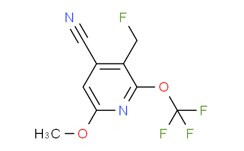 AM171809 | 1804330-93-5 | 4-Cyano-3-(fluoromethyl)-6-methoxy-2-(trifluoromethoxy)pyridine