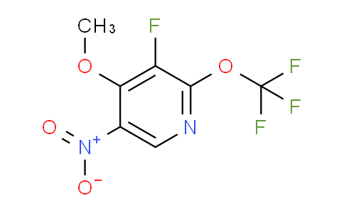 3-Fluoro-4-methoxy-5-nitro-2-(trifluoromethoxy)pyridine