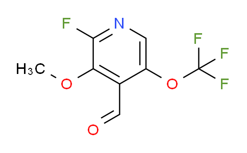 2-Fluoro-3-methoxy-5-(trifluoromethoxy)pyridine-4-carboxaldehyde