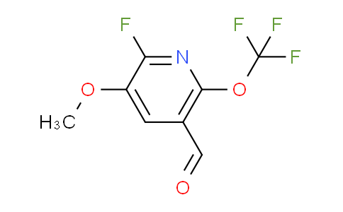 2-Fluoro-3-methoxy-6-(trifluoromethoxy)pyridine-5-carboxaldehyde