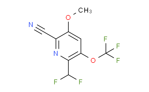 AM171832 | 1804396-54-0 | 2-Cyano-6-(difluoromethyl)-3-methoxy-5-(trifluoromethoxy)pyridine