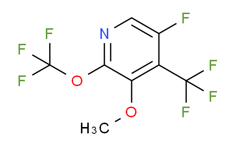 AM171840 | 1805965-30-3 | 5-Fluoro-3-methoxy-2-(trifluoromethoxy)-4-(trifluoromethyl)pyridine
