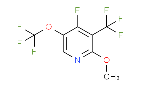 AM171843 | 1804744-13-5 | 4-Fluoro-2-methoxy-5-(trifluoromethoxy)-3-(trifluoromethyl)pyridine