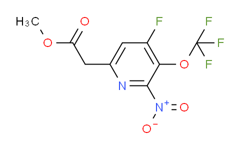 AM171848 | 1804758-49-3 | Methyl 4-fluoro-2-nitro-3-(trifluoromethoxy)pyridine-6-acetate