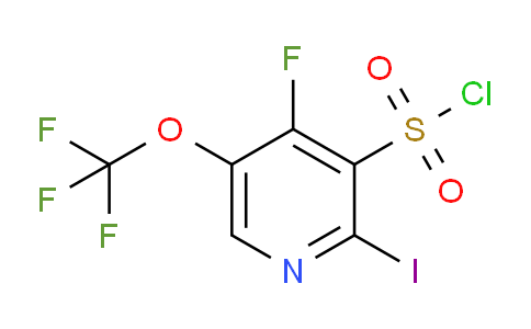 AM171849 | 1806259-84-6 | 4-Fluoro-2-iodo-5-(trifluoromethoxy)pyridine-3-sulfonyl chloride
