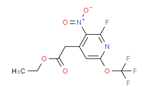 AM171855 | 1804746-84-6 | Ethyl 2-fluoro-3-nitro-6-(trifluoromethoxy)pyridine-4-acetate