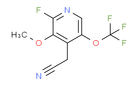 AM171857 | 1804323-47-4 | 2-Fluoro-3-methoxy-5-(trifluoromethoxy)pyridine-4-acetonitrile