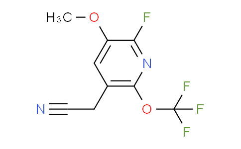 AM171858 | 1803651-79-7 | 2-Fluoro-3-methoxy-6-(trifluoromethoxy)pyridine-5-acetonitrile