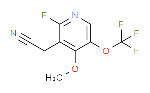 2-Fluoro-4-methoxy-5-(trifluoromethoxy)pyridine-3-acetonitrile