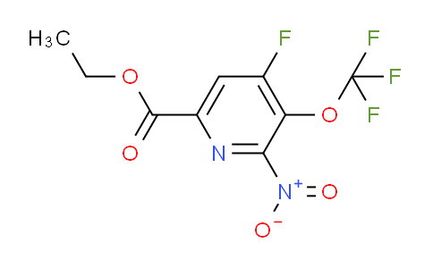 AM171862 | 1804757-49-0 | Ethyl 4-fluoro-2-nitro-3-(trifluoromethoxy)pyridine-6-carboxylate