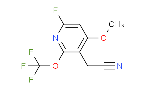 6-Fluoro-4-methoxy-2-(trifluoromethoxy)pyridine-3-acetonitrile