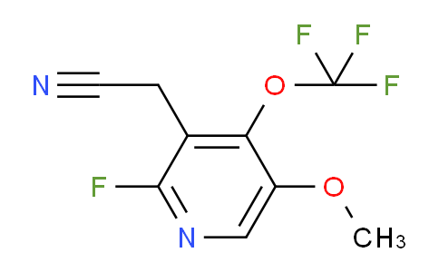 AM171865 | 1806719-51-6 | 2-Fluoro-5-methoxy-4-(trifluoromethoxy)pyridine-3-acetonitrile