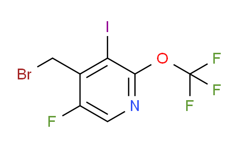 4-(Bromomethyl)-5-fluoro-3-iodo-2-(trifluoromethoxy)pyridine