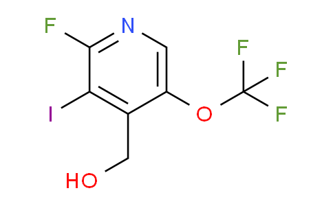 2-Fluoro-3-iodo-5-(trifluoromethoxy)pyridine-4-methanol