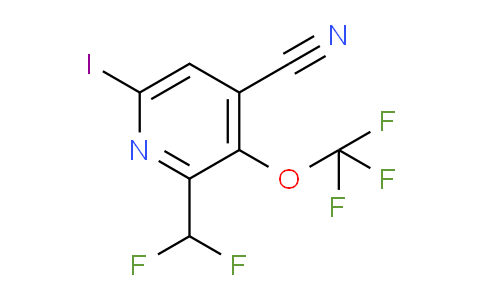 AM171882 | 1806118-76-2 | 4-Cyano-2-(difluoromethyl)-6-iodo-3-(trifluoromethoxy)pyridine