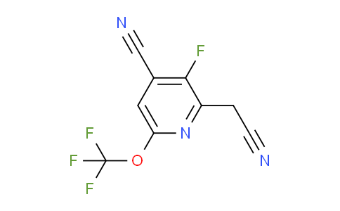 AM171883 | 1804669-57-5 | 4-Cyano-3-fluoro-6-(trifluoromethoxy)pyridine-2-acetonitrile