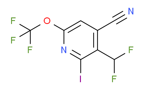 AM171884 | 1806118-80-8 | 4-Cyano-3-(difluoromethyl)-2-iodo-6-(trifluoromethoxy)pyridine