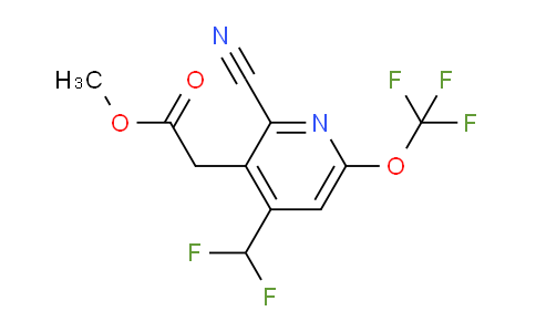 AM171895 | 1804809-90-2 | Methyl 2-cyano-4-(difluoromethyl)-6-(trifluoromethoxy)pyridine-3-acetate