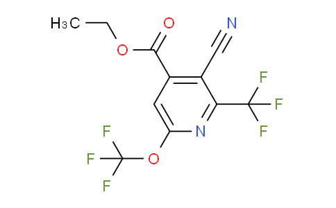 AM171898 | 1806188-91-9 | Ethyl 3-cyano-6-(trifluoromethoxy)-2-(trifluoromethyl)pyridine-4-carboxylate