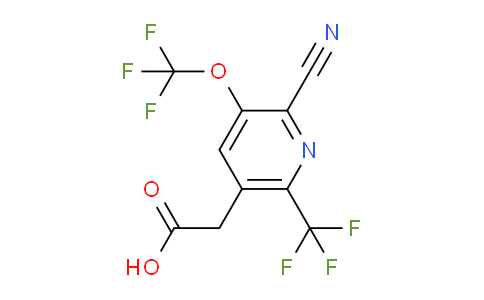 AM171900 | 1804780-05-9 | 2-Cyano-3-(trifluoromethoxy)-6-(trifluoromethyl)pyridine-5-acetic acid
