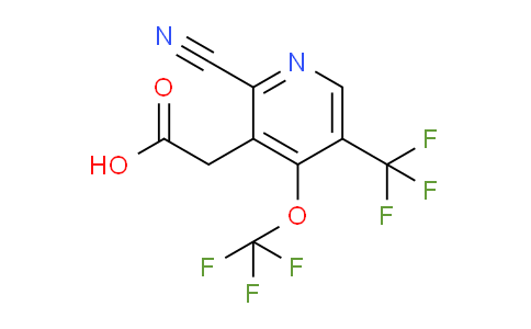AM171901 | 1803667-20-0 | 2-Cyano-4-(trifluoromethoxy)-5-(trifluoromethyl)pyridine-3-acetic acid