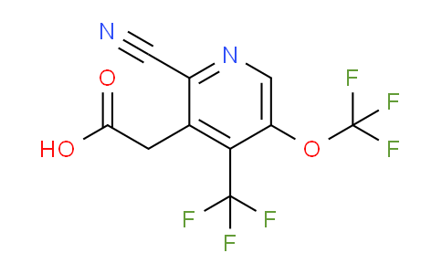 AM171906 | 1806074-77-0 | 2-Cyano-5-(trifluoromethoxy)-4-(trifluoromethyl)pyridine-3-acetic acid