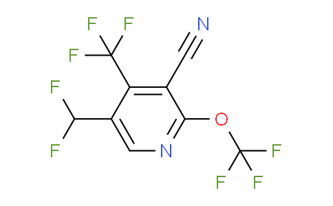 AM171916 | 1804779-71-2 | 3-Cyano-5-(difluoromethyl)-2-(trifluoromethoxy)-4-(trifluoromethyl)pyridine