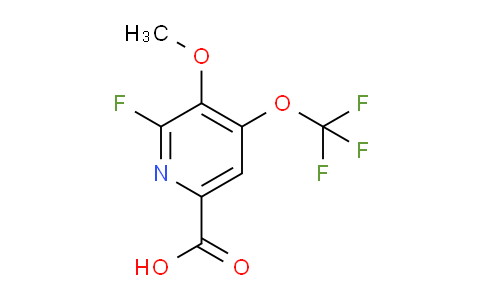 2-Fluoro-3-methoxy-4-(trifluoromethoxy)pyridine-6-carboxylic acid