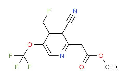 AM171928 | 1804708-68-6 | Methyl 3-cyano-4-(fluoromethyl)-5-(trifluoromethoxy)pyridine-2-acetate