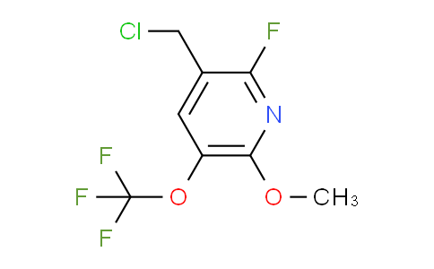 AM171929 | 1804429-82-0 | 3-(Chloromethyl)-2-fluoro-6-methoxy-5-(trifluoromethoxy)pyridine