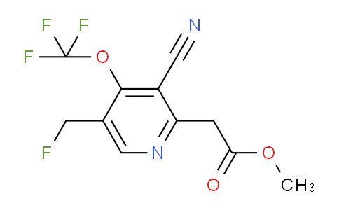 AM171933 | 1804806-71-0 | Methyl 3-cyano-5-(fluoromethyl)-4-(trifluoromethoxy)pyridine-2-acetate