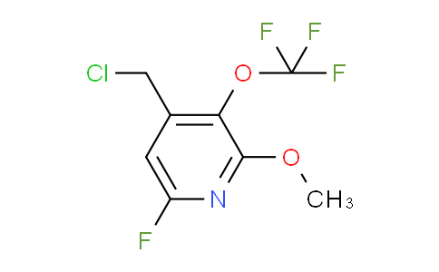 4-(Chloromethyl)-6-fluoro-2-methoxy-3-(trifluoromethoxy)pyridine