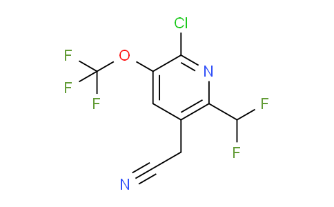 AM171937 | 1803967-24-9 | 2-Chloro-6-(difluoromethyl)-3-(trifluoromethoxy)pyridine-5-acetonitrile