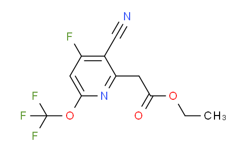 AM171945 | 1806213-95-5 | Ethyl 3-cyano-4-fluoro-6-(trifluoromethoxy)pyridine-2-acetate