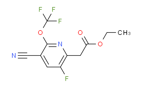 AM171946 | 1804670-27-6 | Ethyl 3-cyano-5-fluoro-2-(trifluoromethoxy)pyridine-6-acetate