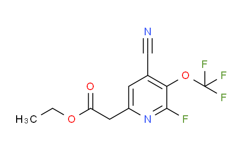 AM171951 | 1803652-93-8 | Ethyl 4-cyano-2-fluoro-3-(trifluoromethoxy)pyridine-6-acetate