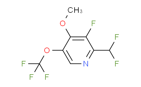 AM171953 | 1803650-39-6 | 2-(Difluoromethyl)-3-fluoro-4-methoxy-5-(trifluoromethoxy)pyridine