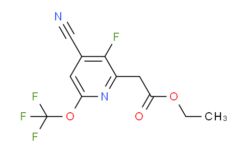 AM171956 | 1803953-90-3 | Ethyl 4-cyano-3-fluoro-6-(trifluoromethoxy)pyridine-2-acetate