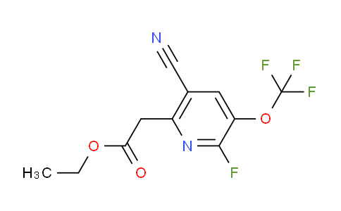 AM171958 | 1806208-72-9 | Ethyl 5-cyano-2-fluoro-3-(trifluoromethoxy)pyridine-6-acetate