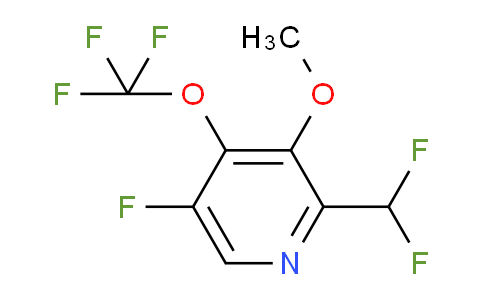 AM171960 | 1803650-59-0 | 2-(Difluoromethyl)-5-fluoro-3-methoxy-4-(trifluoromethoxy)pyridine