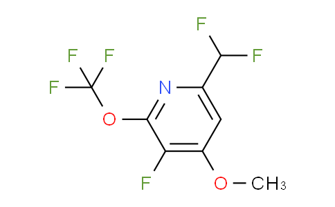 AM171962 | 1804823-34-4 | 6-(Difluoromethyl)-3-fluoro-4-methoxy-2-(trifluoromethoxy)pyridine