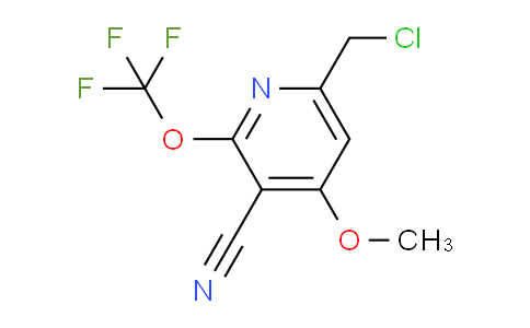 AM171973 | 1804724-10-4 | 6-(Chloromethyl)-3-cyano-4-methoxy-2-(trifluoromethoxy)pyridine