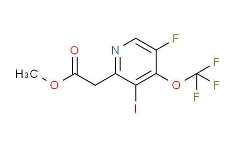 Methyl 5-fluoro-3-iodo-4-(trifluoromethoxy)pyridine-2-acetate