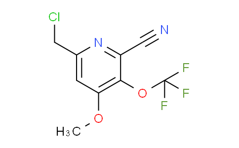 AM171980 | 1804697-19-5 | 6-(Chloromethyl)-2-cyano-4-methoxy-3-(trifluoromethoxy)pyridine