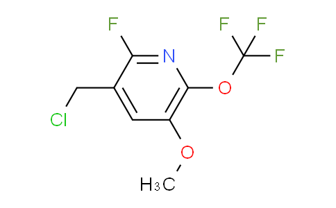 3-(Chloromethyl)-2-fluoro-5-methoxy-6-(trifluoromethoxy)pyridine