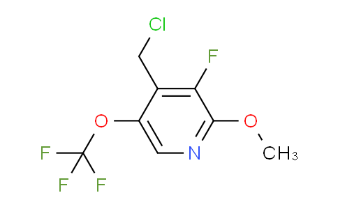4-(Chloromethyl)-3-fluoro-2-methoxy-5-(trifluoromethoxy)pyridine