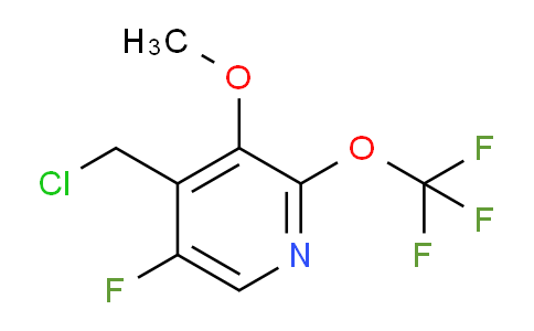 4-(Chloromethyl)-5-fluoro-3-methoxy-2-(trifluoromethoxy)pyridine