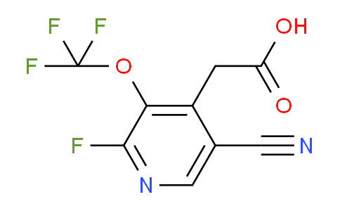 AM172005 | 1806157-39-0 | 5-Cyano-2-fluoro-3-(trifluoromethoxy)pyridine-4-acetic acid