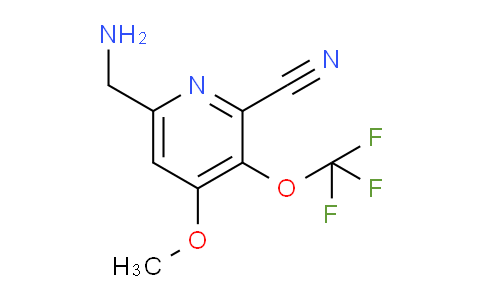 6-(Aminomethyl)-2-cyano-4-methoxy-3-(trifluoromethoxy)pyridine