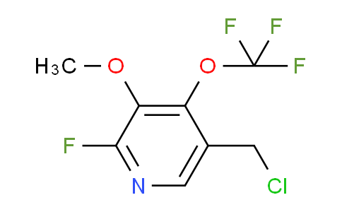 5-(Chloromethyl)-2-fluoro-3-methoxy-4-(trifluoromethoxy)pyridine